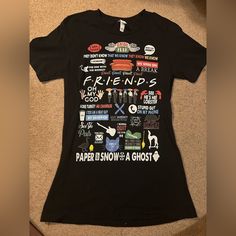 New Never Worn, Does Not Fit. Friends Tv Show Shirt, Friends Tv Show, Friends Tv, Shirt Color, Colorful Shirts, Tv Shows, Womens Tops, Tops & Tees, Tv