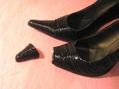 Costume Shoe Covers Diy, High Heel Makeover Diy, Upcycle Heels Diy, Cloven Hoof Shoes, Diy Heels Makeover, Chocolate Shoe Mold High Heels