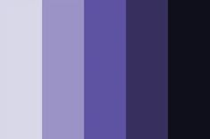 the color purple is very dark in this image