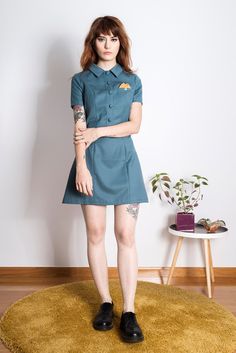 "RANIA DRESS Handmade dress 100% High Quality Polyester Color: 314 Hankie is not included This dress is made under request, so there is no stock. Since is only made under request, can not be returned ( read my policies concerning conditions for exchanges or returns) CAN I CHANGE THE COLOR? YES Just add to your cart the listing special request, aswell for lining or other changes as alterations https://www.etsy.com/uk/listing/624364219/special-requests?ref=shop_home_active_1&frs=1 ARE YOU ON A Fitted Casual Vintage Mini Dress, Retro Short Sleeve Dress For Dress Down Occasions, Retro Short Sleeve Dress For Casual Occasions, Vintage Mini Dress For Casual Occasions, Vintage Mini Dress For Work, Retro Short Sleeve Mini Dress For Work, Retro Mini Workwear Dresses, Retro Mini Length Workwear Dresses, Mod Cloth Dresses