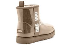 UGG Classic Clear Mini 1113190-NCHS Ugg Classic Clear, Ugg Adirondack, Ugg Classic Mini, Ugg Classic, Snow Leopard, Classic Mini, Ugg Australia, Women Supporting Women, Waterproof Boots