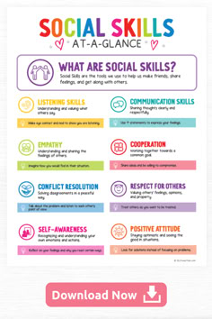 the social skills guide for kids to learn how to use social skills in their classroom