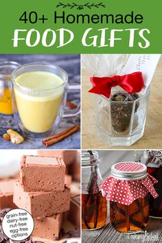 homemade food gifts are great for the holidays or any time you want to give them