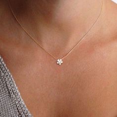 14k Gold Diamond Flower Necklace, Natural Diamonds and Solid Gold, Diamond Charm Necklace, Dainty Diamond Flower Pendant, Mother Day Gift Gold Specification: 🔸 Gold: Solid Gold 🔸 Gold Color: Available in White, Yellow, or Rose Gold 🔸 Gold Karat: 10k, 14k, 18k Diamond Specification: 💎 Carat: 0.320  CTW (approx.) 💎 Clarity: VS/SI 💎 Color: Flawless F/G Color 💎 Cut: EXCELLENT Cut 💎 Type: Real/Natural Diamond (Not Enhanced) Why Choose us: 💎Because DiamondNest  pieces are handmade by experienced Artist from diamond city (surat). 90% of all diamond cutting and polishing on the planet takes place in Surat. 💎 We use only top-grade, full-cut diamonds of FG Color VS-SI Clarity for maximum sparkle. Stones are hand-set by the incredible family member of our shop for insurmountable quality. 📜 Delicate Diamond Flower Jewelry, Delicate Flower-shaped Diamond Jewelry, Delicate Flower Shaped Diamond Jewelry, Delicate Diamond Flower Necklace, Dainty Diamond Flower Jewelry, Dainty Flower Diamond Jewelry, Dainty Diamond Jewelry With Flower Charm, Dainty Diamond Flower Shaped Jewelry, Dainty Diamond Necklace With Flower Charm