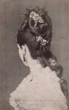 Victorian Hair Styles, Images Victoriennes, Old Hairstyles