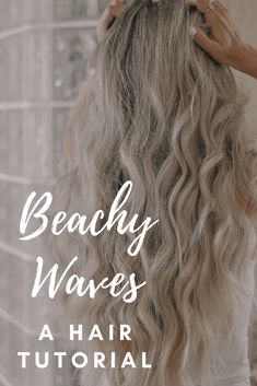 Beachy waves tutorial. I get asked alllllll the time how I curl my hair so today I thought I would give you guys a little step by step tutorial. It is honestly SO simple and super easy to catch on to. This tutorial will give you beautiful, beachy waves. How To Do A Beach Wave Curl, Beachy Waves Long Hair, Beach Waves Long Hair, Beachy Waves Tutorial, Messy Beach Waves, Easy Beach Waves, Beach Waves Tutorial, Curl My Hair, Beach Waves Hair Tutorial