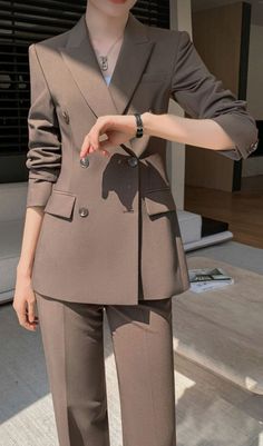 Classy Business Outfits, Blazer Outfits For Women, Quick Outfits, Classy Work Outfits, Easy Trendy Outfits, Work Outfits Women