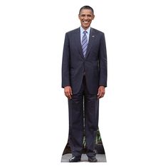 BARACK OBAMA Lifesize Cardboard Cutout Standup Standee - Front Full Body Picture, Cardboard Standup, Face Cut Out, Black Presidents, Cardboard Cutouts, Claire Fraser, Cardboard Cutout, Body Picture, Children Clothes