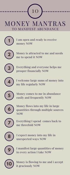 Money Mantras, Om Mantra, Law Of Attraction Planner, Motivation Positive, Spiritual Manifestation