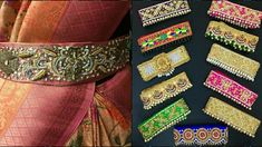 Hip Belt, Maggam Work, Handmade Design, Italian Charm Bracelet, New Model, Silk Saree, Silk Sarees