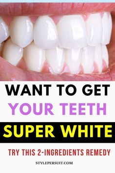 Discover how to whiten your teeth at home quickly with this simple and effective method. Achieve a brighter, whiter smile in no time with easy, proven tips!.
#dentalhealth, #dentalhealthcare Baking Soda Teeth, Baking Soda Teeth Whitening, Whiten Teeth, Best Teeth Whitening