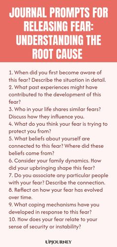 80+ Journal Prompts for Releasing Fear