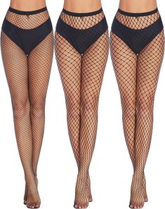 stretchy fabric This fishnet tights shows your perfect body and spike your confidence. The fishnet stockings giving your legs a skinny and unique appearance. Perfect Match: Dressing the fishnet tights coupled with your favorite skirts or shorts. they are also suitable for daily wear. stage shows and cosplay party. these are a perfect fit and will let you show off your fashion sense in a creative manner. Extremely Comfort & High Elasticity: Fishnet Stockings Super stretchy fabric. fits Small to X Black Fishnet Mesh Legwear, Black Fishnet Mesh Tights, Stretch Fishnet Bottoms, Black Fishnet Bottoms, Black Fishnet Thigh-high Legwear, Black Fishnet Thigh High Legwear, Black Thigh High Fishnet Legwear, Black Thigh-high Fishnet Legwear, Black Tight Mesh Hosiery