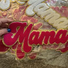 Lot Of 12 New Mama Chanel Iron On Patches. There Are 10 Hot Pink Patches And Two White Patches Ordered Too Many For The Projects We Were Doing. Now Passing The Savings Along To You. Super Easy To Use. - All Items Are Pre-Loved Unless Stated As New Or New With Tags - Nwt. - We Try To Call Out Any Issues Or Flaws We See But We Are Imperfect Too And Sometimes Miss Things That May Be Small. - We Usually Carry Women’s Apparel And Shoes Sizes Xs, Small And Medium, 6.5-7.5 Mens Apparel Size Large And X Cheap Pink Bags With Letter Patch, Pink Patch, Chenille Patches, Mens Apparel, New Mama, White Patches, Mirrored Wallpaper, Soft Cooler, Bag Clips