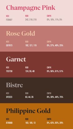 Colors:
F2DAD7
C07973
7C3730
3F2C23
B7690D 3 Color Color Palette, 7 Colour Palette, Orange Red Color Palette, Girly Color Palette, 12 Color Palette, Inspiration Typographie