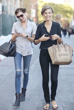 Causal Chic, Crown Braids, Fashion Week Spring 2014, Model Street Style, Ny Fashion, Looks Street Style, Easy Street, Celine Bag, Perfect Style