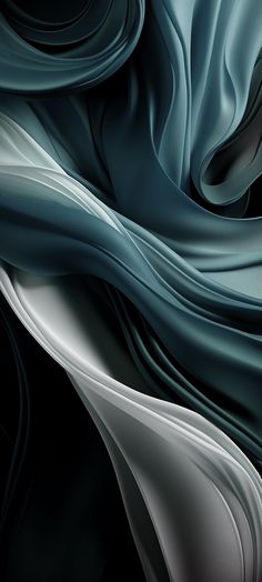 an abstract background with black, white and grey colors in the form of wavy lines