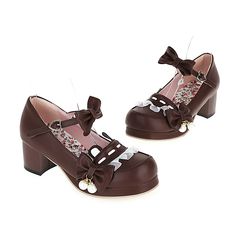 Brand Name: EDEELVEEYSOrigin: Mainland ChinaUpper Material: PUToe Shape: Round ToeWith Platforms: YesPlatform Height: 0-3cmHeel Height: Med (3cm-5cm)Heel Type: Square heelPump Type: Mary JanesStyle: Lolita StyleFashion Element: Butterfly-knotSeason: Spring/AutumnOutsole Material: Rubberis_handmade: YesPattern Type: SolidInsole Material: PUOccasion: CasualModel Number: 6966Gender: WOMENFit: Fits true to size, take your normal sizeLining Material: PUClosure Type: Buckle StrapItem Type: Pumpsstyle: Princess Coloring, Isle Of Man, Heel Type, Solid Tops, Platform Pumps, Japanese Style, Bosnia And Herzegovina, Haiti, Ethiopia