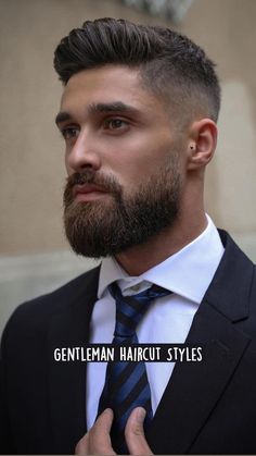 Gentleman Haircut, Haircut Styles, Tie Clip, Gentleman