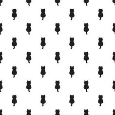 a black and white pattern with an animal's head