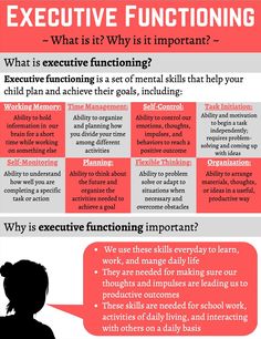 an info sheet describing the benefits of effective functioning