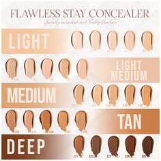 From Beauty Creations' newest complexion line, the Flawless Stay Concealer is everything you're looking for.    Medium to Full Coverage  Creaseless formula  Breathable  Buildable  For all skin types  Long Wear  Blurs Imperfections Beige Skin Tone, Beige Skin, Mascara Primer, Face Jewellery, Eyelashes Mascara, Medium Skin Tone, Beauty Creations, Deep Skin, Beauty Sponge