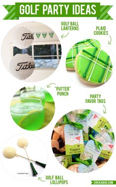 Golf Party Ideas, Golf Diy, Retirement Ideas