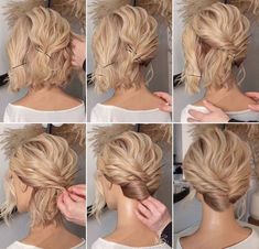 Curly Hair Natural Curls Hairstyles, Prom Hairstyles Curly Hair, Hairstyles Curly Hair Natural, Prom Hairstyles Curly, Intricate Hairstyles, Short Hair Updo Tutorial, Sanggul Modern, Curly Hair Natural, Mother Of The Bride Hair