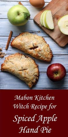 the recipe for spiced apple hand pie