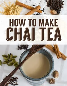 an image of how to make chai tea