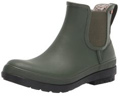 PRICES MAY VARY. 100% Waterproof Womens Rubber Boots, Womens Bogs, Cute Womens, Green Ash, Slip On Shoe, Rubber Boots, Womens Ankle Boots, Ankle Bootie, Chelsea Boot