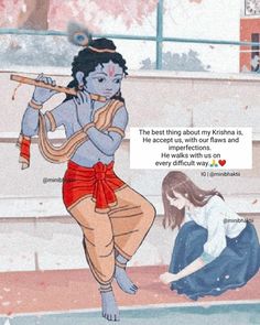 an image of a woman playing flute with a man sitting on the ground in front of her