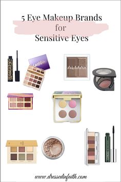 Best Eye Makeup For Sensitive Eyes, Make Up For Sensitive Eyes, Eye Makeup For Sensitive Eyes, Sensitive Eye Makeup, Sensitive Skin Makeup Products, Hypoallergenic Makeup Brands, Makeup For Sensitive Skin, Makeup For Sensitive Eyes, Hypoallergenic Eye Makeup