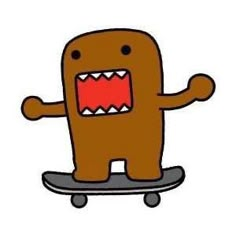 an image of a cartoon character on a skateboard