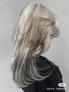 Goal Ideas, Hair Goal, White Hair Color, Cute Hair Colors, Hair Color Streaks, Dyed Hair Inspiration, Pretty Hair Color, Hair Stylies, Haircut And Color