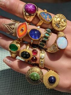 Dope Jewelry Accessories, Indie Jewelry, Estilo Hippie, Dream Jewelry, Pretty Jewellery, Jewelry Inspo