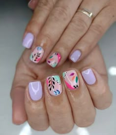 Line Nail Art, Lines On Nails, Nail Time, Floral Nail Art, Pretty Nail Designs, Summery Nails, Xmas Nails, Cute Nail Art