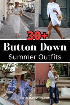 Oversized Blouse Outfit, Oversized Button Down Shirt Outfit, Outfit With Vest, Short Sleeve Shirt Outfit, Button Down Shirt Outfit, Oversized Shirt Outfit, Shirt Outfit Ideas, Easy Outfit Ideas, Shirt Outfit Summer