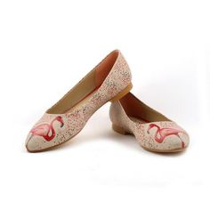 Flamingo Ballerinas Shoes NVR203 - Goby NEEFS Ballerinas Shoes Flamingo Shoes, Red Flamingo, Ballerinas Shoes, Flamingo Christmas, Ballerina Shoes, Ballet Flat, Pink Flamingos, Custom Shoes, Ballerinas