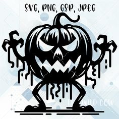 a black and white image of a pumpkin with the words love, no go, spe