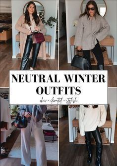 Brunch Looks Winter, Casual Brunch Outfit Winter Simple, Casual Brunch Outfit Winter, Affordable Winter Outfits, Neutral Winter Outfit, Winter Brunch, Most Popular Halloween Costumes, Casual Brunch Outfit, Brunch Outfit Winter