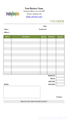 an invoice form that is used to describe the company's name and address