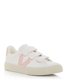 Veja Women's Recife Low Top Sneakers College Closet, Veja Sneakers, Pink Sneakers, Low Top Sneakers, Sneakers Online, Velcro Straps, Fashion Board, Style Board, Christmas List