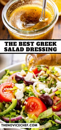 the best greek salad dressing recipe