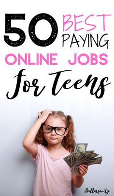 Online jobs for kids. There are like a zillion ways for teens to make money. Here are 50 ideas. #make_money #make_money_online #work_online #work_from_home_jobs Online Jobs For Teens, Teen Money, Company Job, Jobs For Teens, Work Online, High Paying Jobs, Looking For People, Ways To Make Money