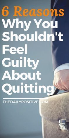 a man in a suit holding a briefcase with the words 6 reasons why you shouldn't feel guilt about quilting