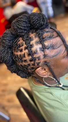 Female Dreadlocks Styles Updo, Loc Up Do Styles, Up Loc Styles, Unique Loc Styles For Women, Dreadlock Updo Hairstyles Black Women Locs Styles, Dread Updos For Black Women, Short Loc Updo Styles, Loc Styles For Short Hair Dreadlocks, Loc Updos For Women