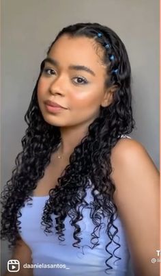 Curly Hair Beauty, Mixed Curly Hair, Rave Hair, Cherry Hair, Curly Hair Photos, Cute Curly Hairstyles, All Hairstyles, Curly Hair Styles Easy, Hairdos For Curly Hair