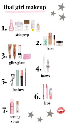 Makeup Prep Routine, Skin Prep For Makeup, Glowy Makeup Products, Makeup Skin Prep, Makeup Shuffles, Preppy Makeup, Eye Makeup Images, Essence Makeup, Makeup Order