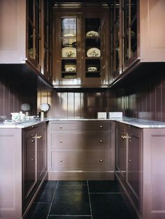 the kitchen is clean and ready to be used for dinner parties or other special events